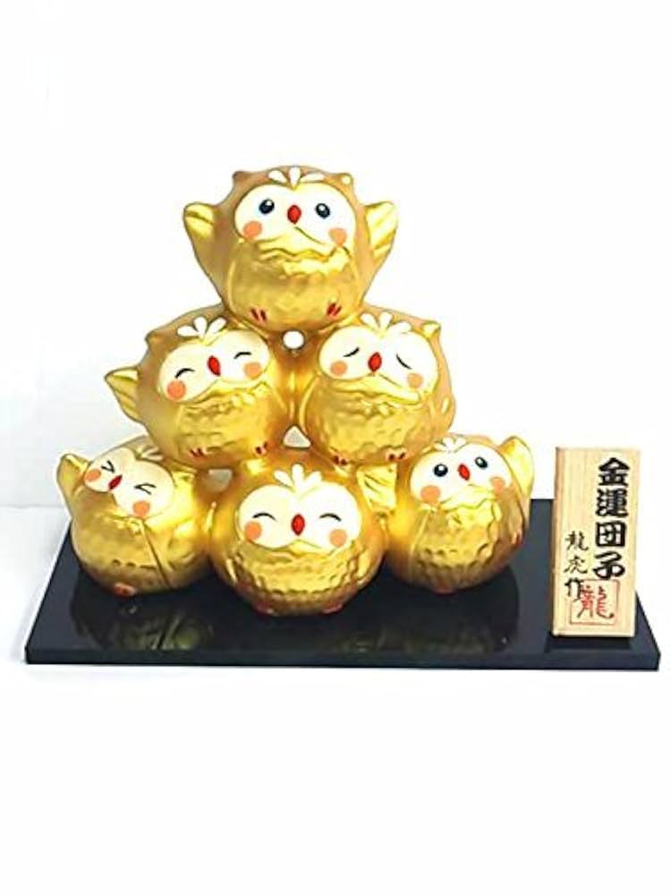 輸入雑貨　開運　金運　『ふくろうの不苦労な三姉妹』　金色　ゴールドコーティング 楽天市場】ワーグルフクロウ 金 スワロススキー 大 瀬戸取寄 梟